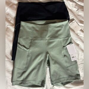 ***SOLD*** Women's Green and Black Shorts
